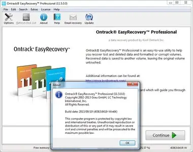 Ontrack EasyRecovery Professional 11.5.0.0 (x86/x64) + Portable