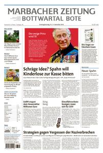 Marbacher Zeitung - 10. November 2018