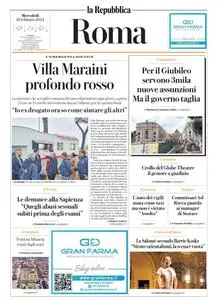 la Repubblica Roma - 28 Febbraio 2024