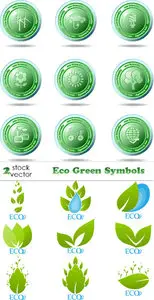 Vectors - Eco Green Symbols