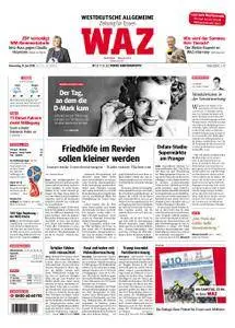 WAZ Westdeutsche Allgemeine Zeitung Essen-West - 21. Juni 2018