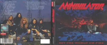 Annihilator - Set The World On Fire (1993) [2009, 2CD, Limited Edition]