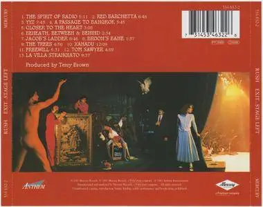 Rush - Exit... Stage Left (1981)
