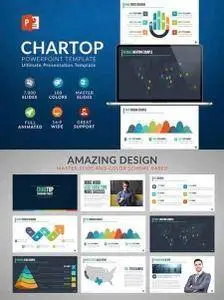 CreativeMarket - Chartop Powerpoint template