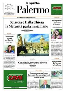 la Repubblica Palermo – 20 giugno 2019