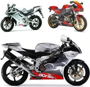 Bikes in White Background Wallpapers