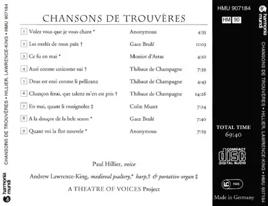 Paul Hillier, Andrew Lawrence-King - Chansons de Trouvères (1996)