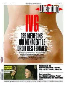 Libération - 28 septembre 2018