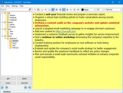 VovSoft Tree Notes 1.5.0