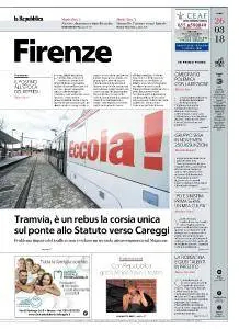 la Repubblica Firenze - 26 Marzo 2018