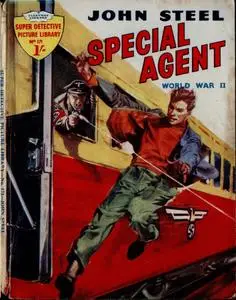 Super-Detective Library 171-John Steel Special Agent in One-Way Journey Bogof39