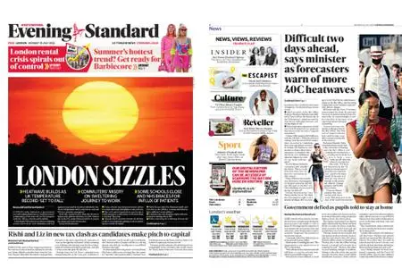 London Evening Standard – July 18, 2022