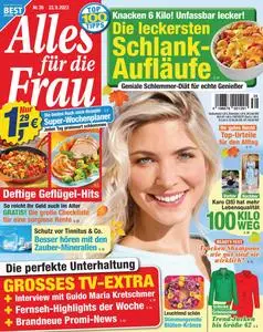 Alles für die Frau - 22 September 2023