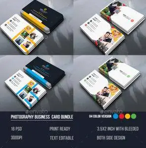 GraphicRiver - Photography Business Card Bundle