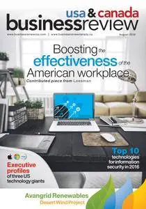 Business Review USA - August 2016