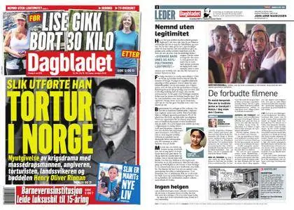 Dagbladet – 09. mai 2018