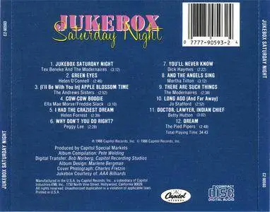 VA - Jukebox Saturday Night: Great Hit Vocals Of The Big Band Years (1988) {Capitol} **[RE-UP]**