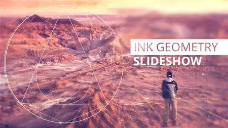 Ink Geometry Slideshow - Project for After Effects (VideoHive)