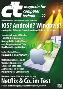 c't magazin 22/2014 (04.10.2014)