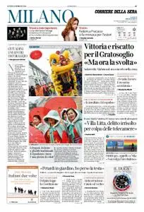 Corriere della Sera Milano – 11 febbraio 2019