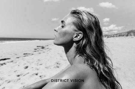 Elsa Hosk by Chadwick Tyler for District Vision 'Runners' Campaign