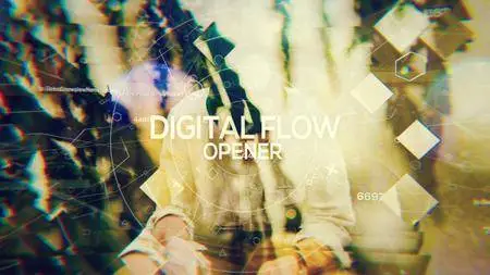 Digital Flow - Opener - Project for After Effects (VideoHive)