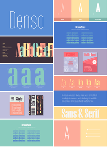 Denso Superfamily - Serif and Sans