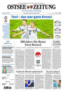 Ostsee Zeitung Greifswalder Zeitung - 25. Juni 2018