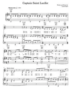 Captain Saint Lucifer - Laura Nyro, The 5th Dimension, The Fifth Dimension (Piano-Vocal-Guitar)