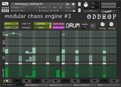 Sound Dust OddHop Modular Chaos Engine #3 KONTAKT