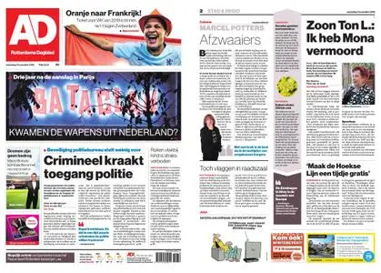 Algemeen Dagblad - Rotterdam Stad – 14 november 2018