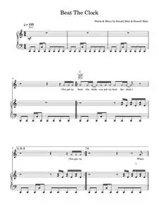 Beat the clock - Sparks (Piano-Vocal-Guitar (Piano Accompaniment))