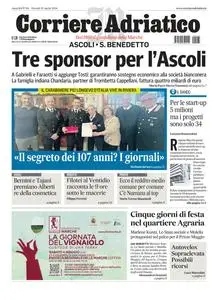 Corriere Adriatico Ascoli - 25 Aprile 2024