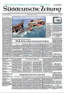 Süddeutsche Zeitung vom Mittwoch, 11. Januar 2012