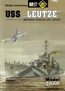 ModelCard 087 USS Leutze [Paper model]