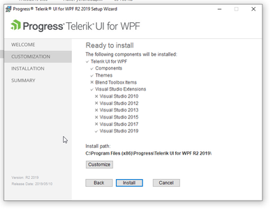Telerik Ultimate Collection for .NET 2019 R2
