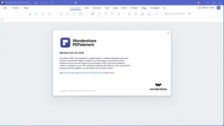Wondershare PDFelement Professional v8.2.17.1038 with OCR Multilingual Portable