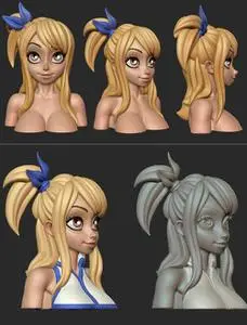 Lucy Heartfilia Bust