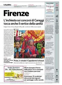 la Repubblica Firenze - 22 Gennaio 2019