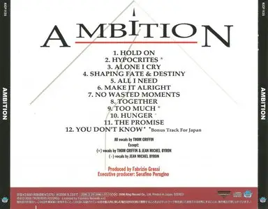 Ambition - Ambition (2006) [Japanese Ed.]