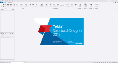 Tekla Structural Designer 2019 SP2 version 19.0.2.33