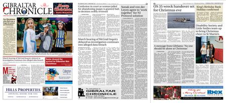 Gibraltar Chronicle – 23 December 2022