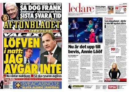 Aftonbladet – 10 september 2018