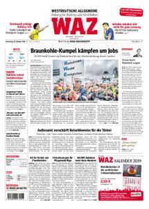 WAZ Westdeutsche Allgemeine Zeitung Bottrop - 25. Oktober 2018