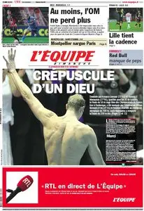 L'Equipe Edition du Dimanche 25 Mars 2012