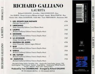 Richard Galliano - Laurita (1995) {Dreyfus Jazz}