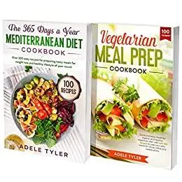 The Mediterranean Vegetarian Cookbook: 2 Books In 1