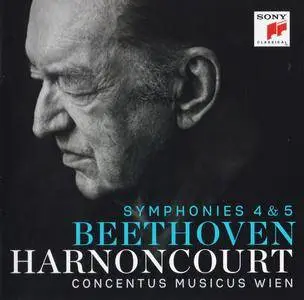 Ludwig van Beethoven - Symphonies No. 4 & No. 5 - Nikolaus Harnoncourt (2016) {Sony Classical 88875136452}