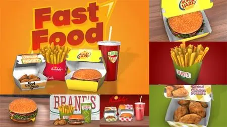 Videohive Fast Food Template 20224445