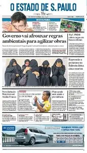 Jornal O Estado de SP em PDF, Sexta, 18 de Fevereiro de 2011